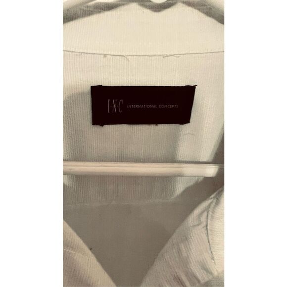 INC International Concepts Mens White Button Down Size S - Picture 3 of 11